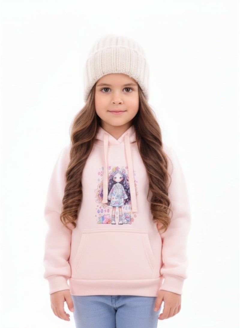 Cloud Fashion Pink Dreamy Doll Sweatshirt - Image 1